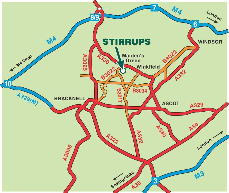 Stirrups Hotel Bracknell Luaran gambar